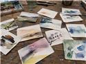 Veranstaltungsbild Aquarell Experimente – Kreativität mit Wasser & Farbe